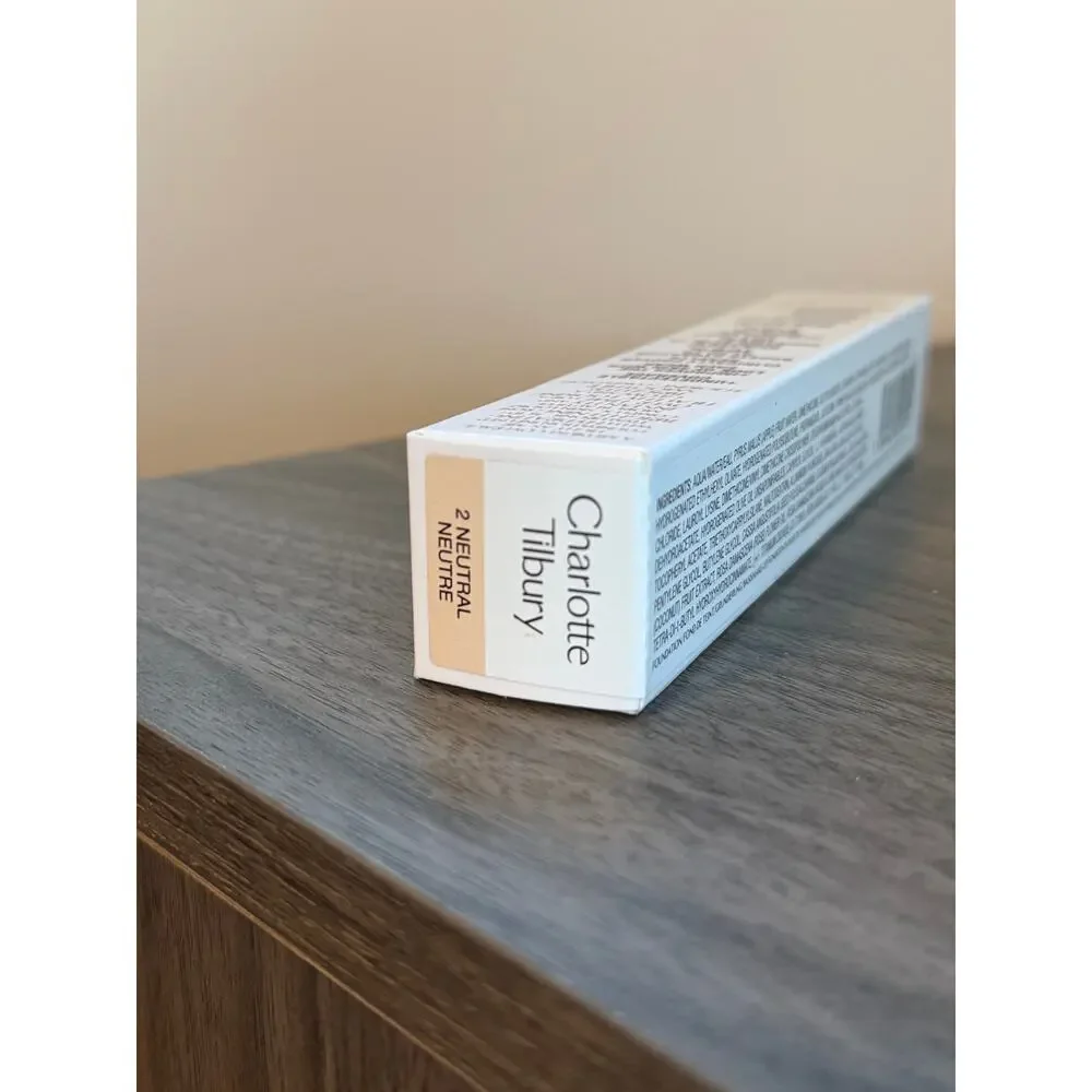 Charlotte Tilbury Beautiful Skin Foundation 2 Neutral 30ml NEW